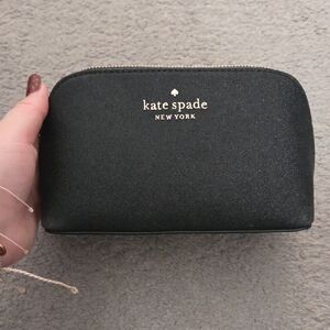 Kate Spade Black Zip Pouch